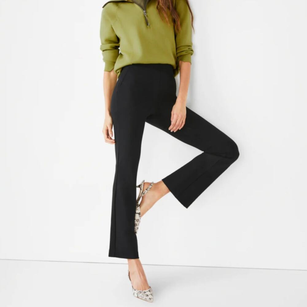 SPANX PerfectFit Ponte Kick Flare Pant size 3X NWT black